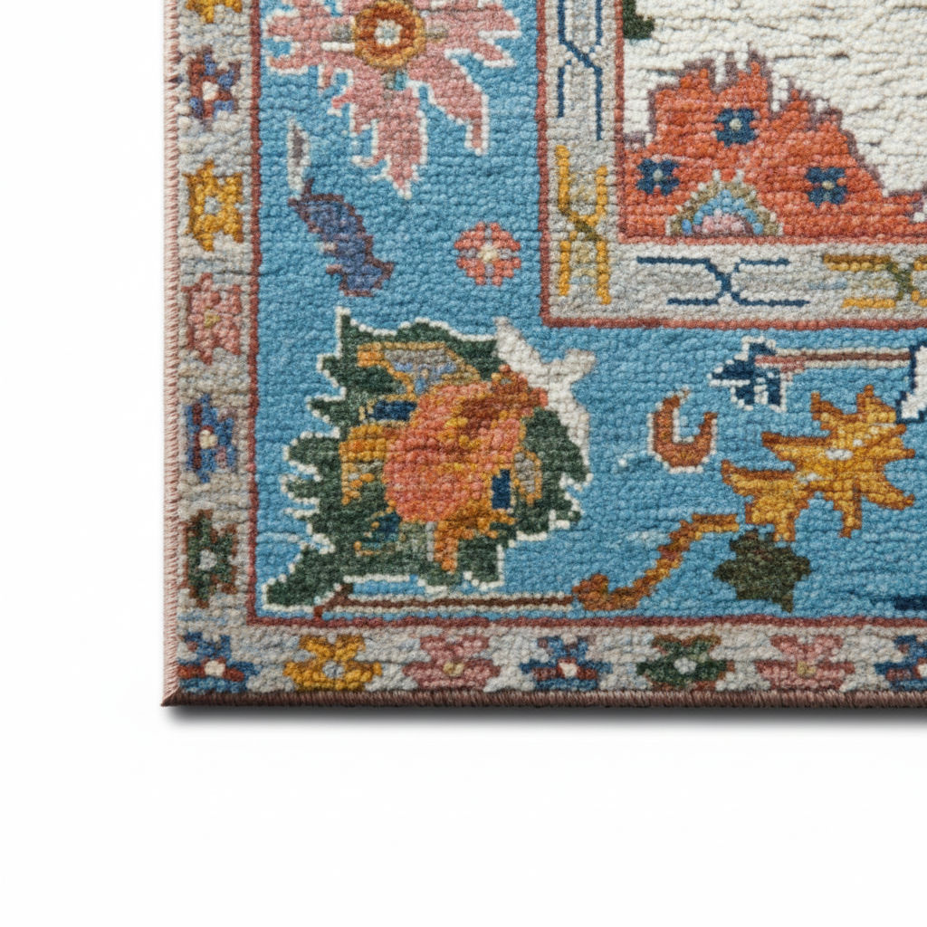 MIRAVONA - Hand Knotted Oushak Carpet